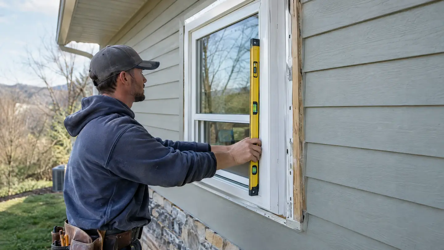 Windows & Doors work in progress on a Middle Tennessee home